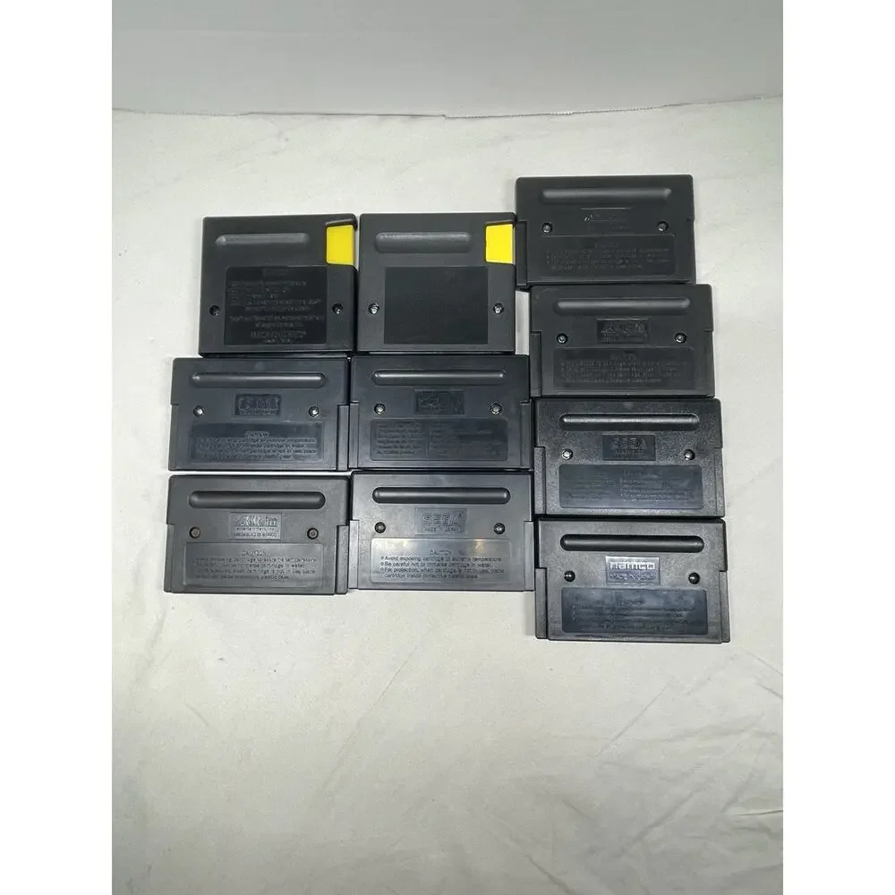 SEGA Genesis Model MK-1631 Console 2 Controllers 10 Games-All Tested/Works. OEM